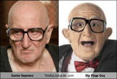 Junior Soprano Totally Looks Like Six Flags Guy