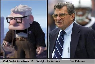 Carl Fredrickson from UP Totally Looks Like Joe Paterno