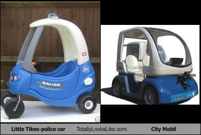 Little Tikes-police car Totally Looks Like City Mobil