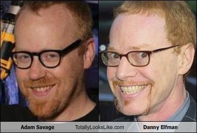 Adam Savage Totally Looks Like Danny Elfman