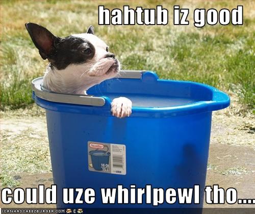 hahtub iz good  could uze whirlpewl tho......