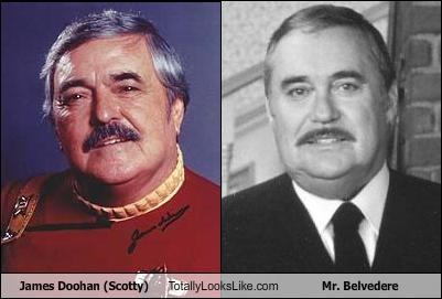 James Doohan (Scotty) Totally Looks Like Mr. Belvedere
