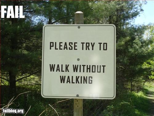 Forest Sign Fail