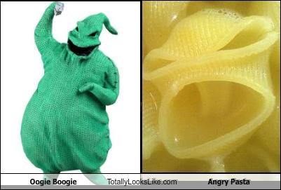 Oogie Boogie Totally Looks Like Angry Pasta