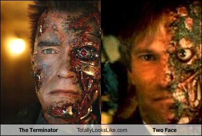 The Terminator Totally Looks Like Two Face