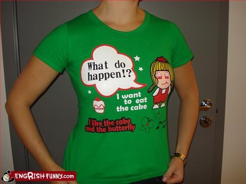 English Tshirt