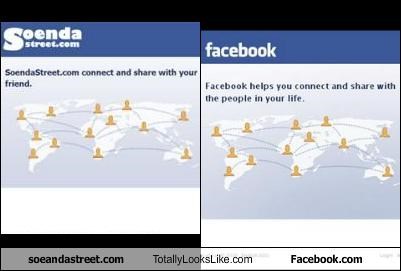 soeandastreet.com Totally Looks Like Facebook.com