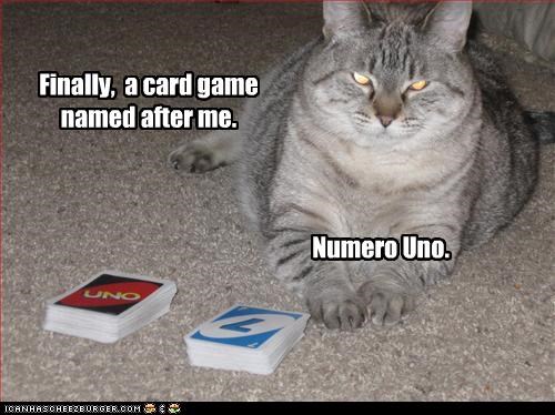 Finally,  a card game named after me.