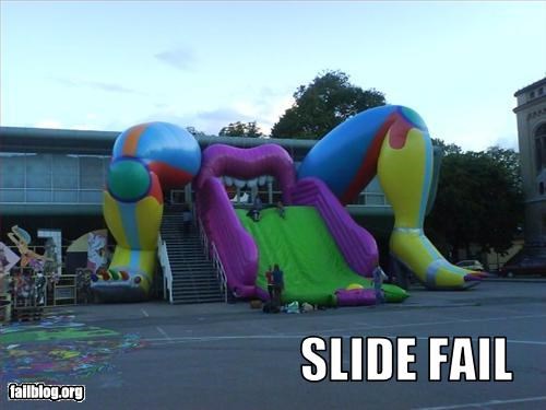 Kid's Slide Fail