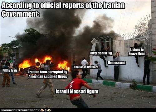According to official reports of the Iranian Government: