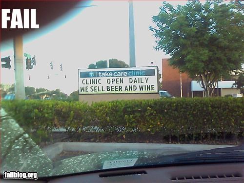 Health and Alcohol Fail