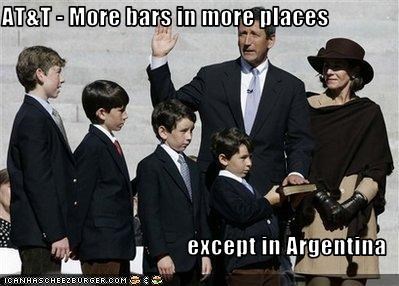 AT&T - More bars in more places  except in Argentina