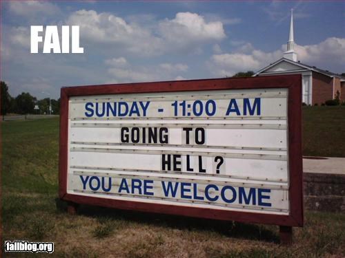 Church Sign Fail