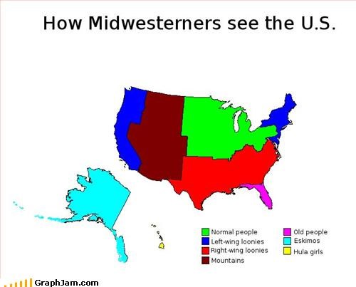 How Midwesterners see the U.S.