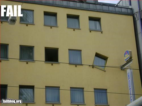 Best Western Window Fail