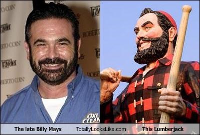 The late Billy Mays Totally Looks Like This Lumberjack