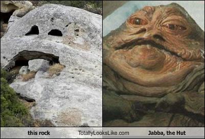 this rock Totally Looks Like Jabba, the Hut