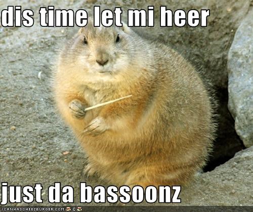 dis time let mi heer  just da bassoonz