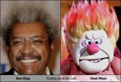 Don King Totally Looks Like Heat Miser