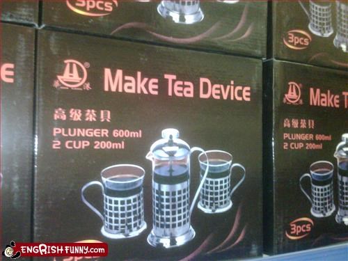 Don't call it a teapot