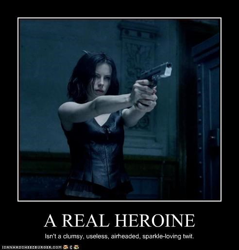A REAL HEROINE