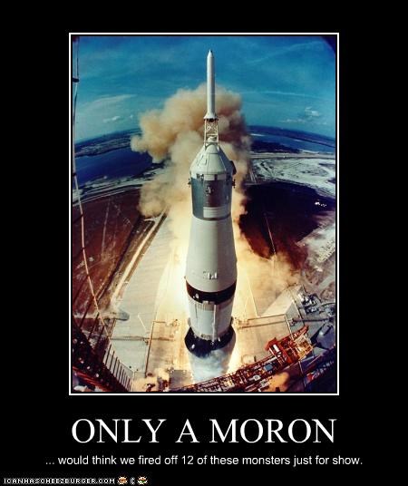 ONLY A MORON
