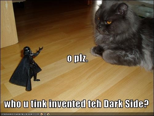 o plz.    who u tink invented teh Dark Side?