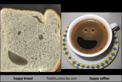 happy bread Totally Looks Like happy coffee