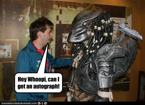 Hey Whoopi, can I get an autograph!