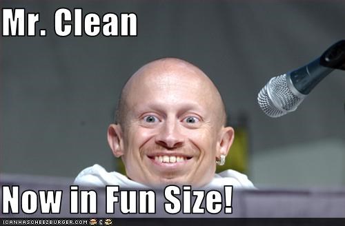 Mr. Clean  Now in Fun Size!