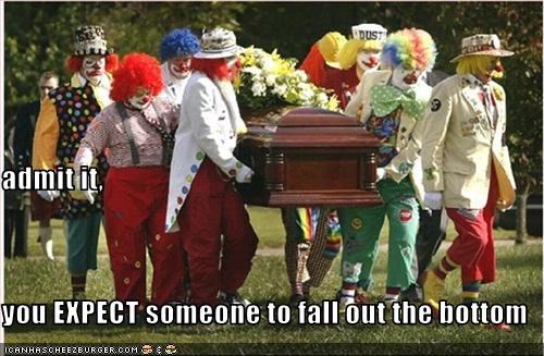 admit it,  you EXPECT someone to fall out the bottom