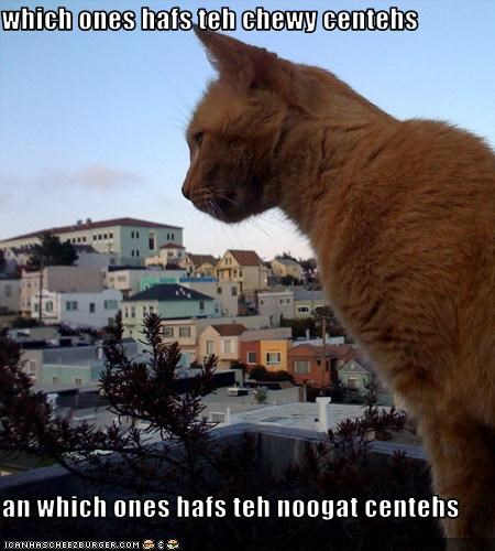 which ones hafs teh chewy centehs  an which ones hafs teh noogat centehs