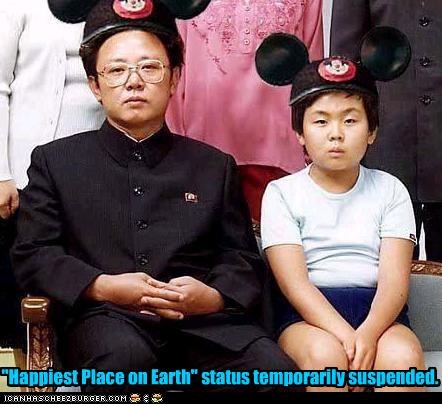 "Happiest Place on Earth" status temporarily suspended.
