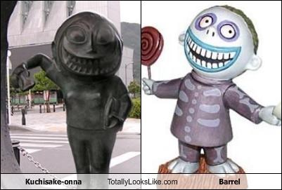 Kuchisake-onna Totally Looks Like Barrel