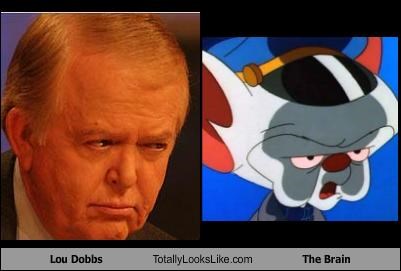 Lou Dobbs Totally Looks Like The Brain