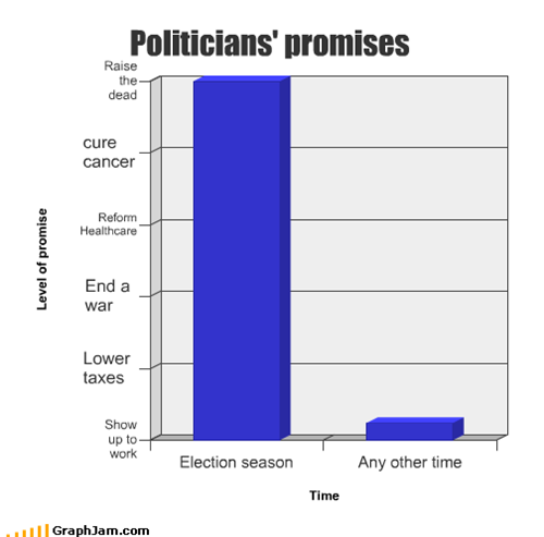 Politicians' promises
