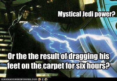Mystical Jedi power?