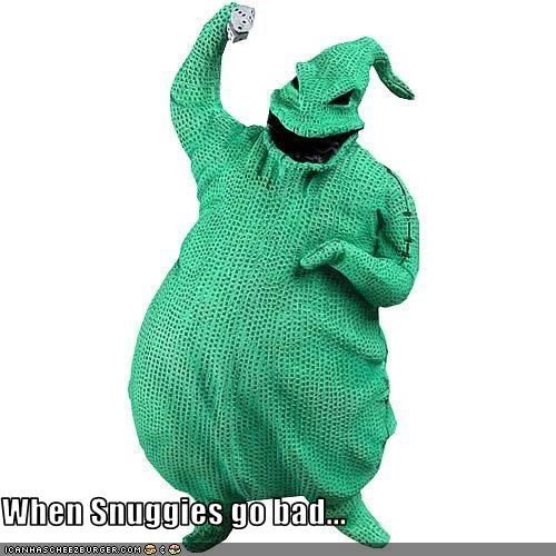 When Snuggies go bad...