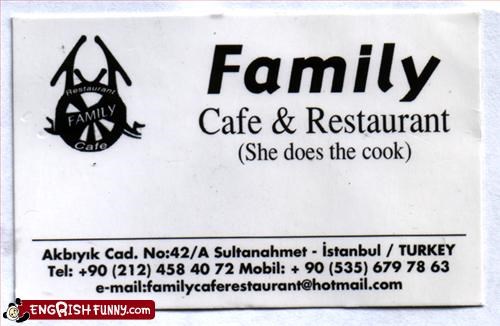 Sounds just like my family... 
