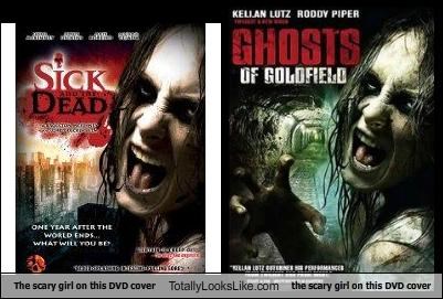 The scary girl on this DVD cover Totally Looks Like the scary girl on this DVD cover