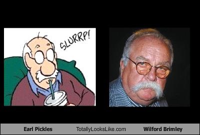 Earl Pickles Totally Looks Like Wilford Brimley