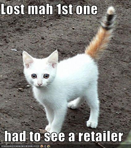 Lost mah 1st one  had to see a retailer