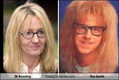 JK Rowling Totally Looks Like The Garth