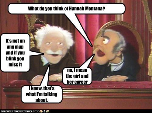 What do you think of Hannah Montana?