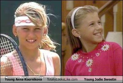 Young Anna Kournikova Totally Looks Like Young Jodie Sweetin