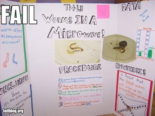 Science Project Fail