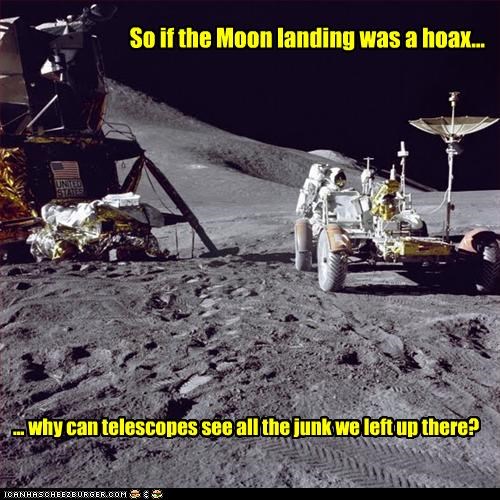 So if the Moon landing was a hoax...