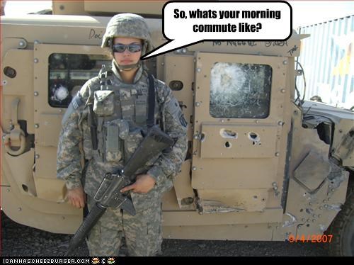 So, whats your morning commute like?