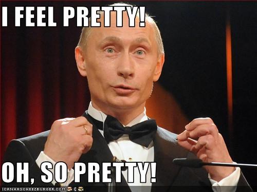 I FEEL PRETTY!  OH, SO PRETTY!