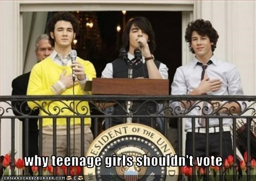 why teenage girls shouldn't vote